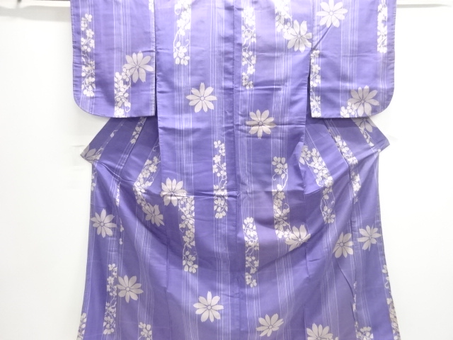 JAPANESE KIMONO / ANTIQUE KIMONO / FLOWER